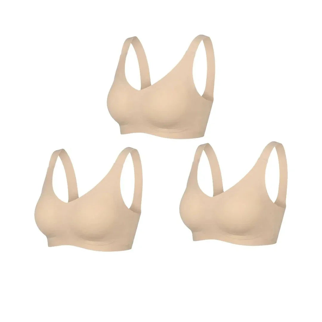 Kit 3 Brasieres Soporte Midas — 54% OFF + Pantaleta de Regalo