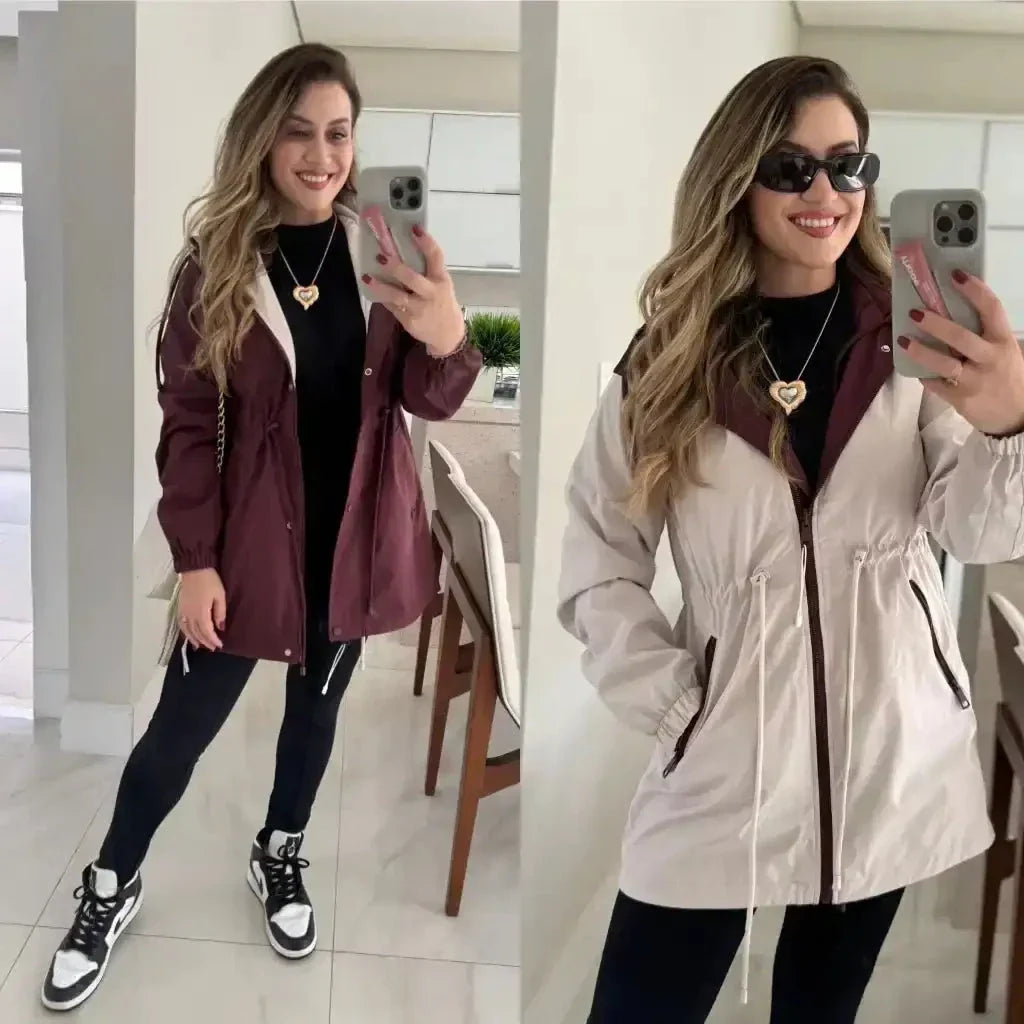 Parka Doble Vista Impermeable — 2 Looks en 1
