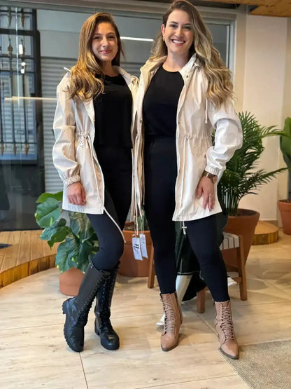 Parka Doble Vista Impermeable — 2 Looks en 1