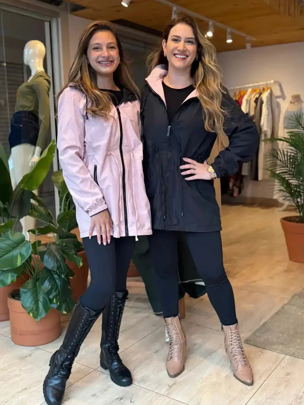 Parka Doble Vista Impermeable — 2 Looks en 1