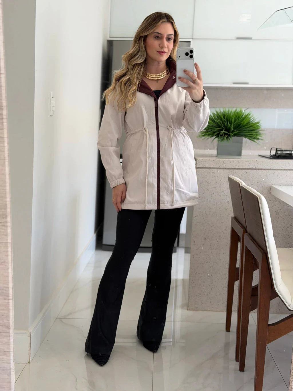 Parka Doble Vista Impermeable — 2 Looks en 1