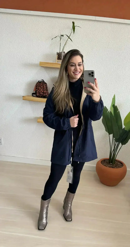 Parka Doble Vista Impermeable — 2 Looks en 1