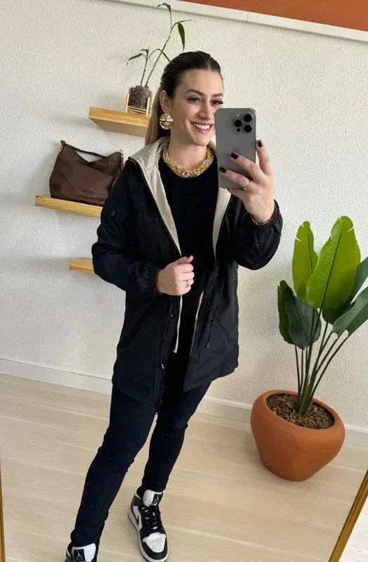 Parka Doble Vista Impermeable — 2 Looks en 1