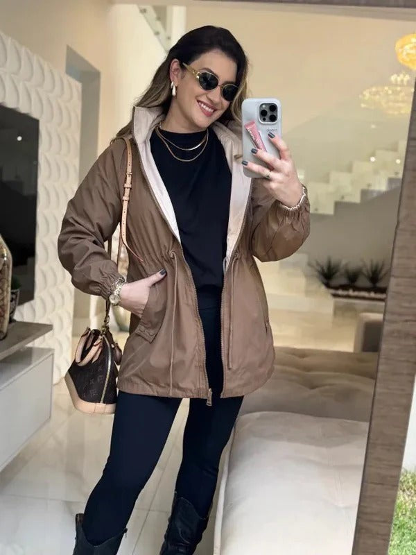 Parka Doble Vista Impermeable — 2 Looks en 1