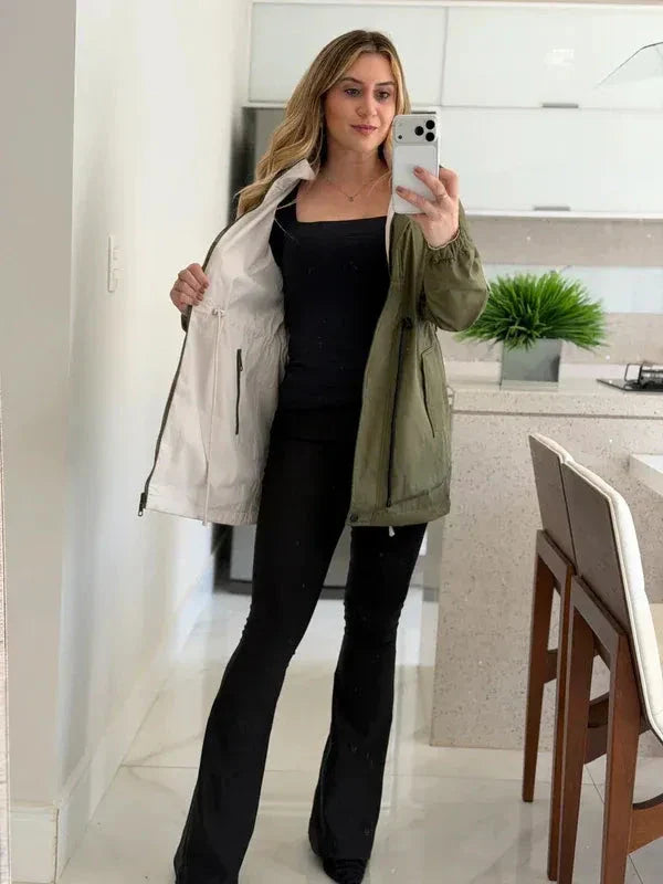 Parka Doble Vista Impermeable — 2 Looks en 1