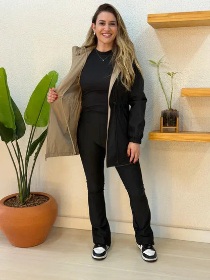 Parka Doble Vista Impermeable — 2 Looks en 1
