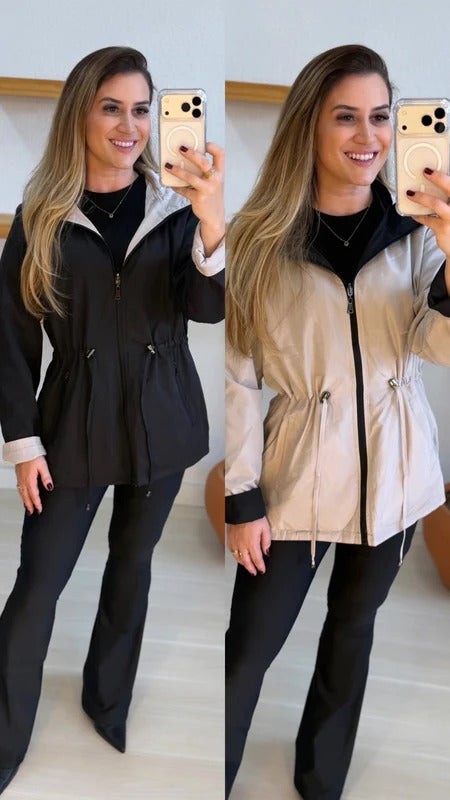 Parka Doble Vista Impermeable — 2 Looks en 1
