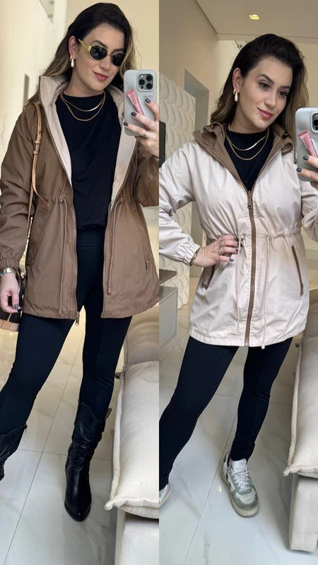 Parka Doble Vista Impermeable — 2 Looks en 1