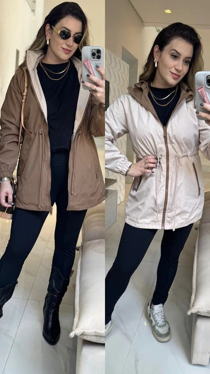 Parka Doble Vista Impermeable — 2 Looks en 1