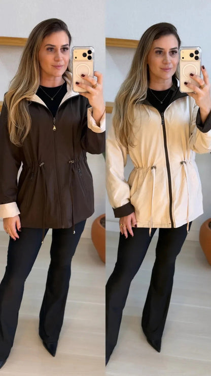 Parka Doble Vista Impermeable — 2 Looks en 1