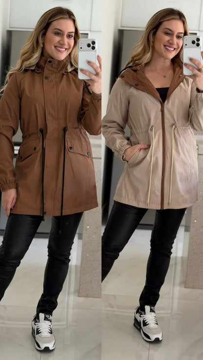 Parka Doble Vista Impermeable — 2 Looks en 1