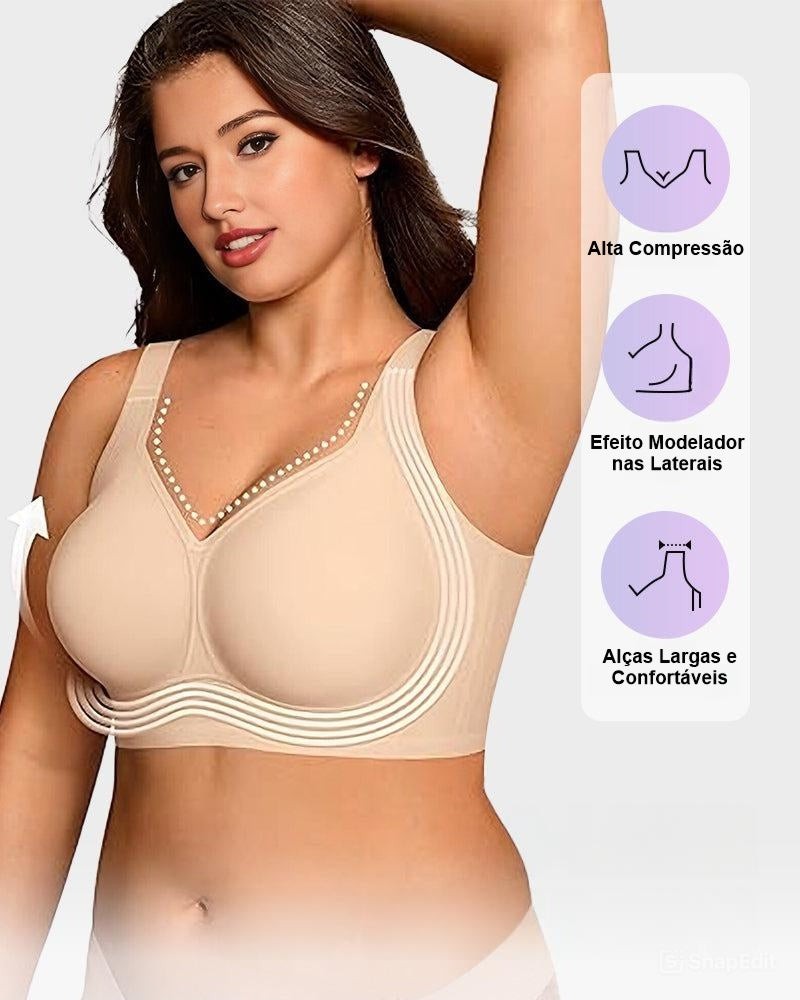 Kit 3 Brasieres Modeladores BelleForma