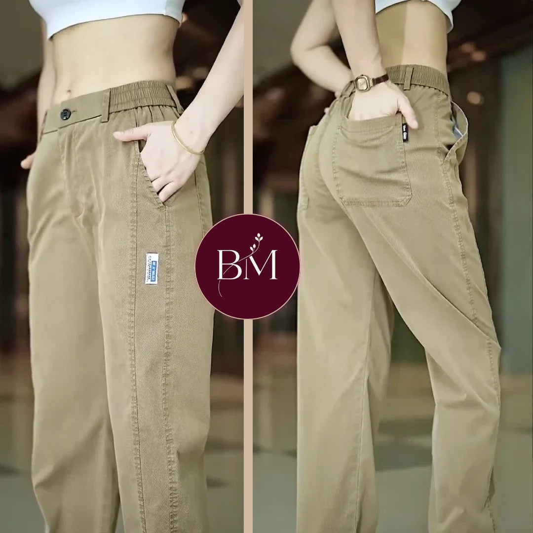 Pantalón Malu de Malla Seda Hielo [Paga 2 y Llévate 3]
