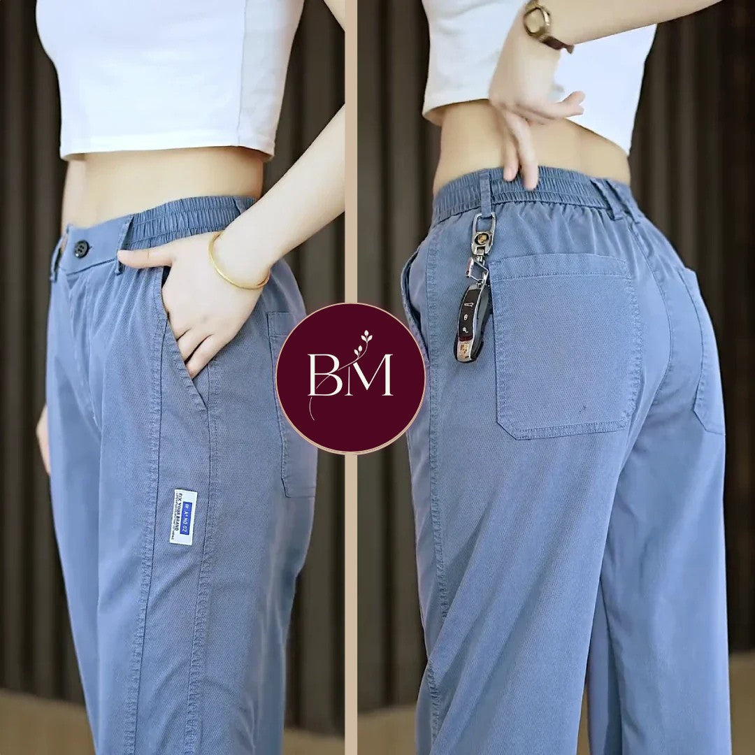 Pantalón Malu de Malla Seda Hielo [Paga 2 y Llévate 3]