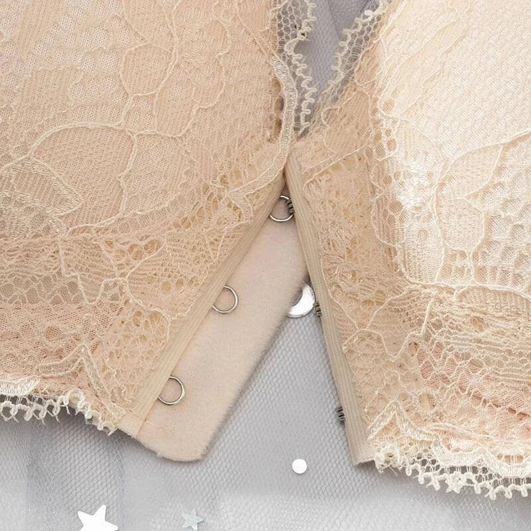 Brasier de Encaje Lace Up — 54% OFF + Pantaleta de Regalo
