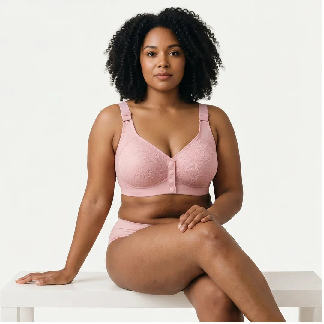 Kit 2 Brasieres de Encaje Alto Soporte — 52% OFF